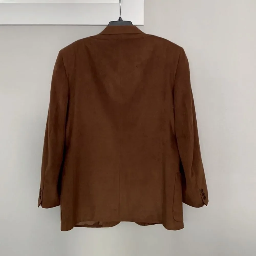 NOT FOR SALE—————-CHAMISTE Tan Sport Coat Blazer Classic Design Fully Lined
